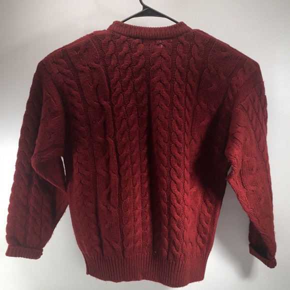 Structure Red Sweater - Picture 3 of 3